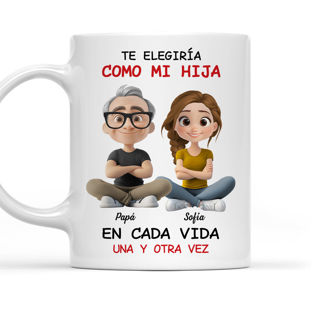 Always Choose You 2 - Personalized Custom Coffee Mug