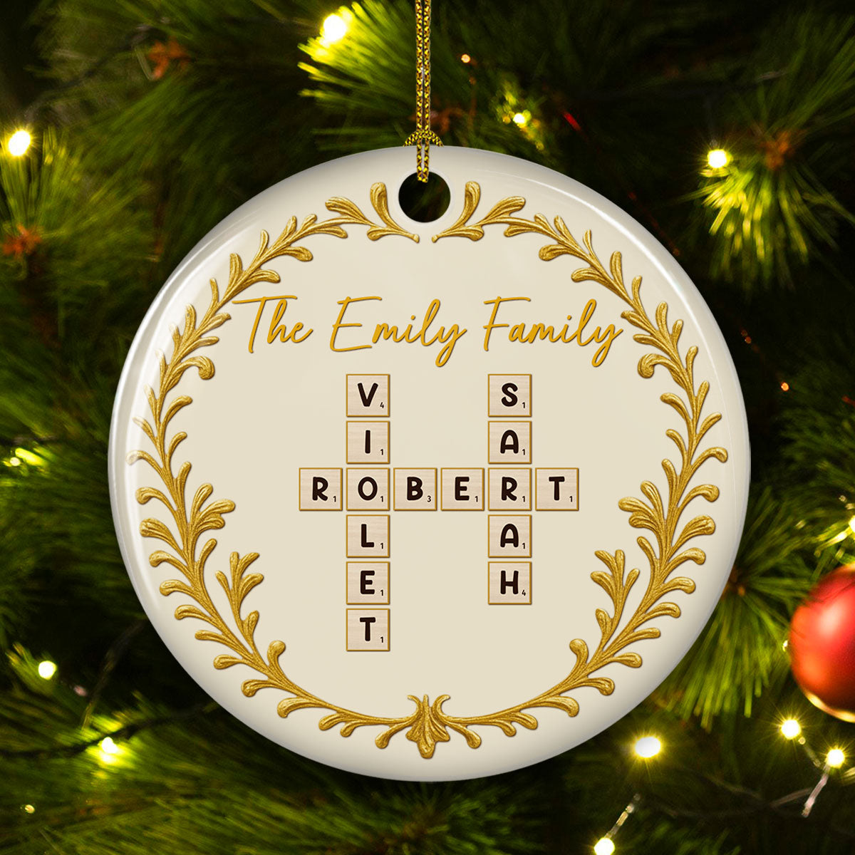 The Family - Personalized Custom Ceramic Ornament