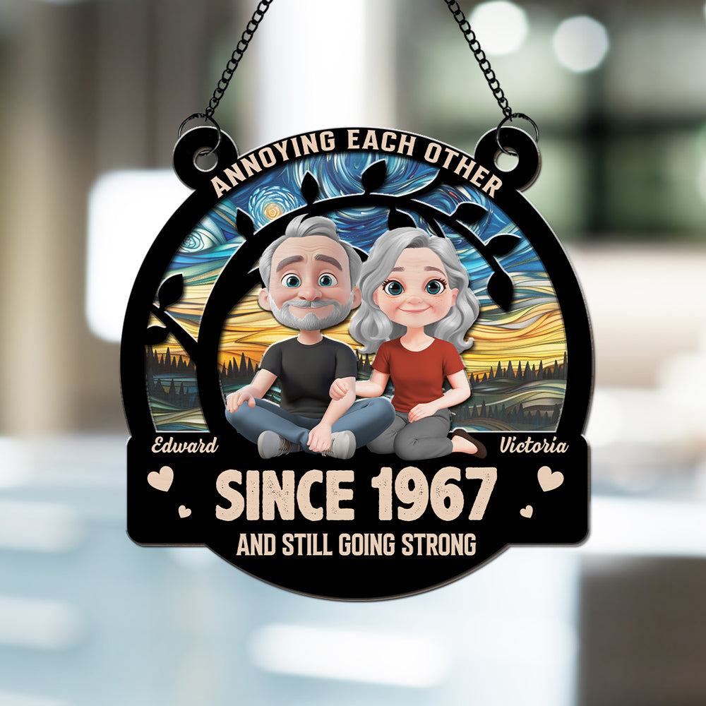 Long Lasting Love - Personalized Custom Suncatcher