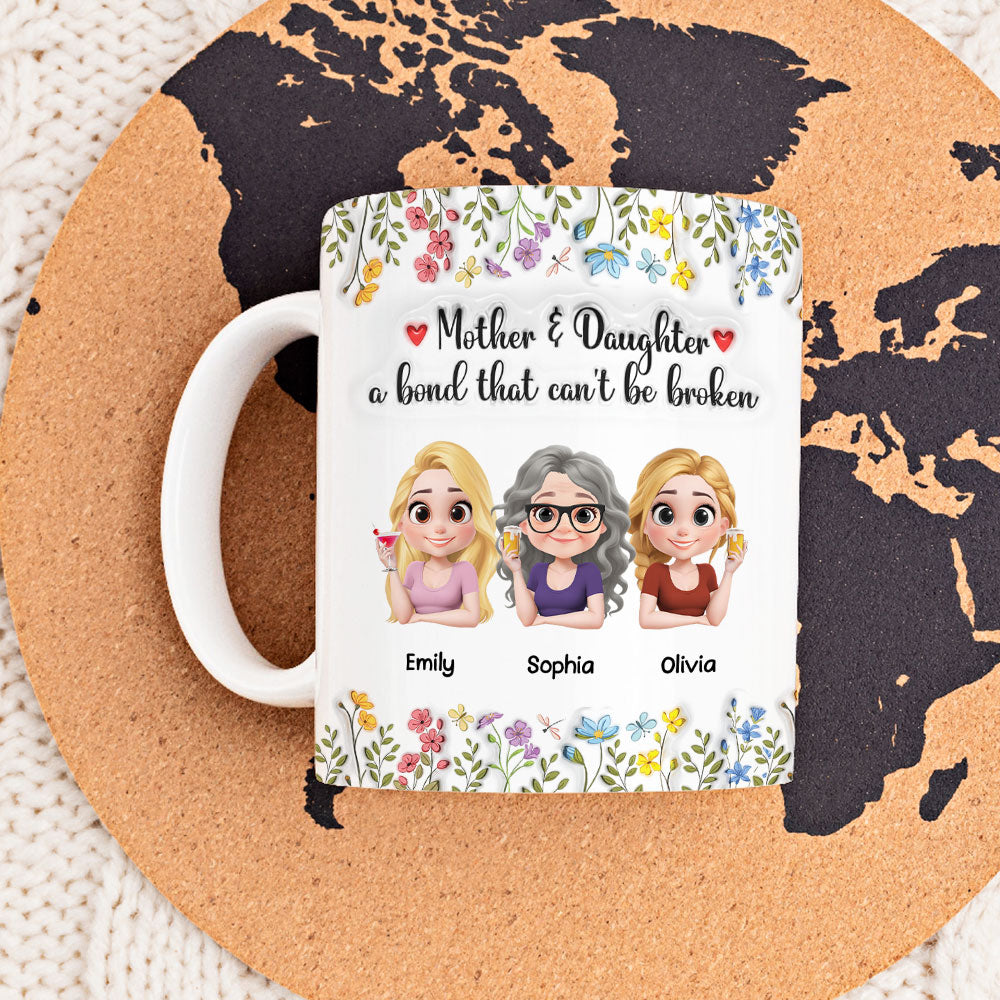 Unbreakable Bond - Personalized Custom 3D Inflated Effect Mug