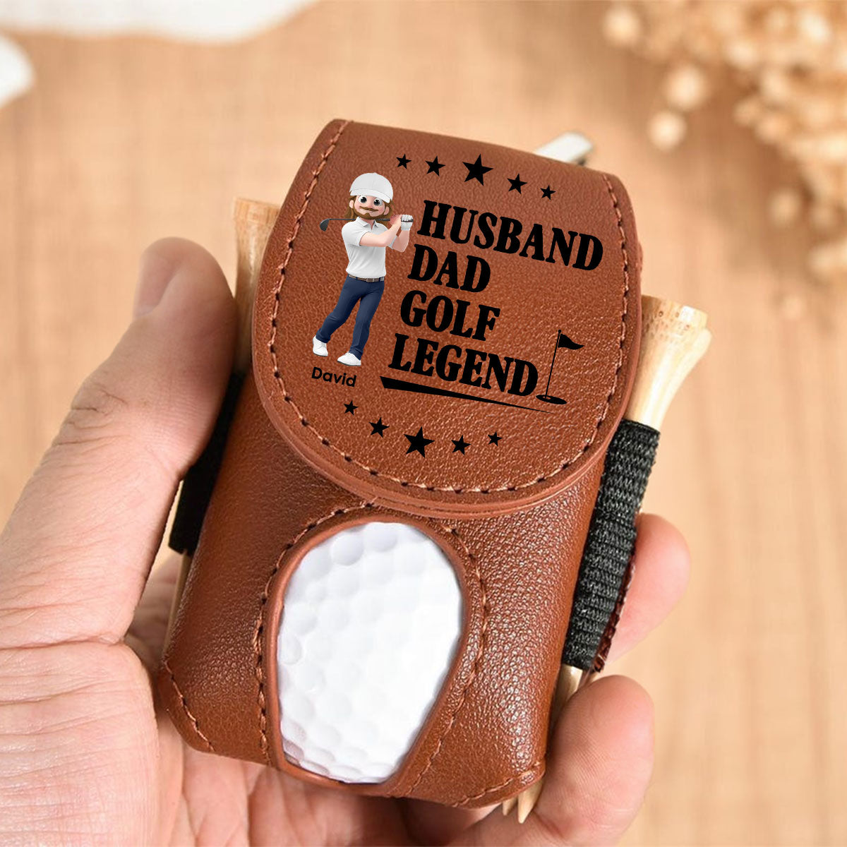 Golf Legend - Personalized Custom Golf Ball Bag
