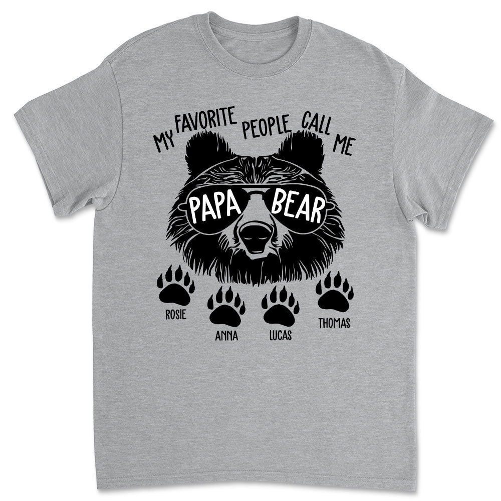 They Call Me Papa - Personalized Custom Shirt