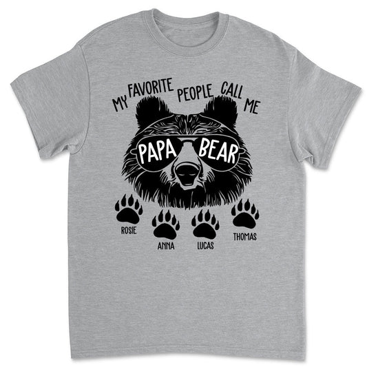 They Call Me Papa - Personalized Custom Shirt
