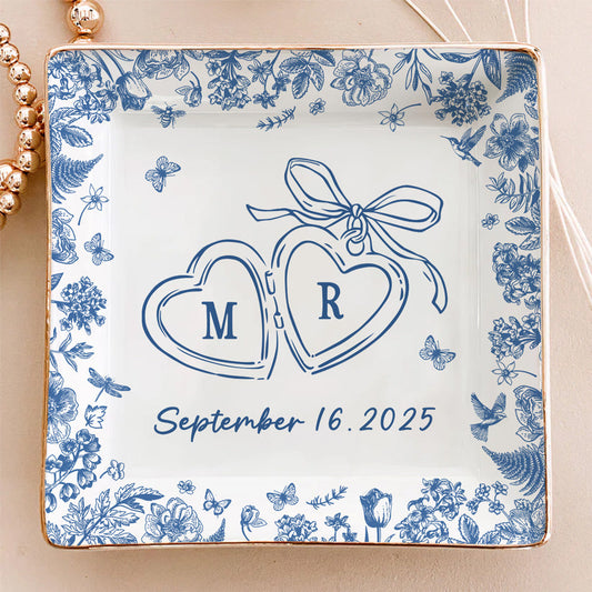 Locked Ring - Personalized Custom Jewelry Dish