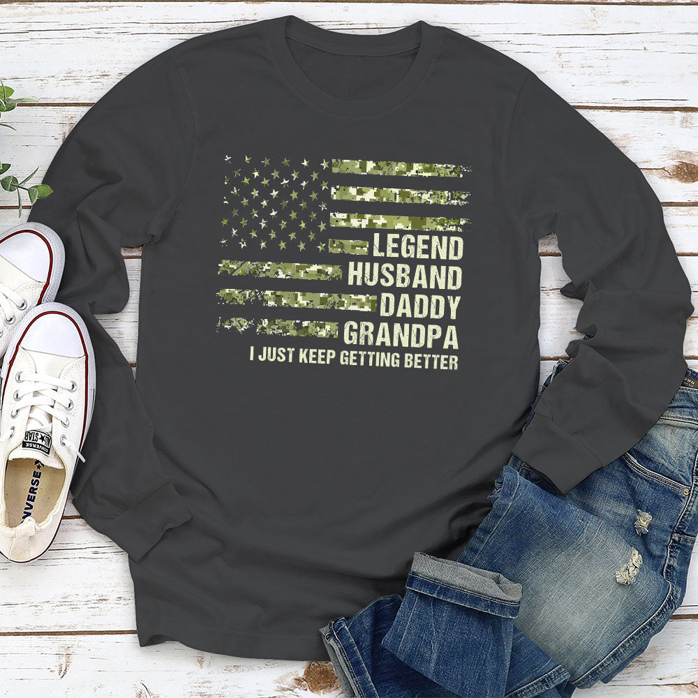 Keep Getting Better - Personalized Custom Unisex Shirt