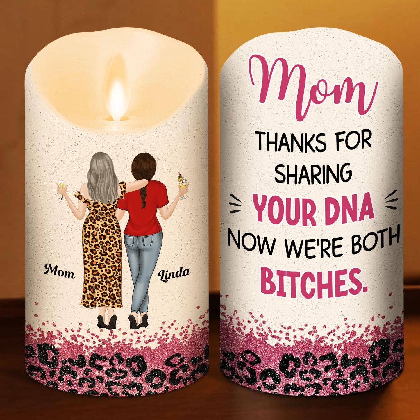 Your DNA - Personalized Custom LED Candle