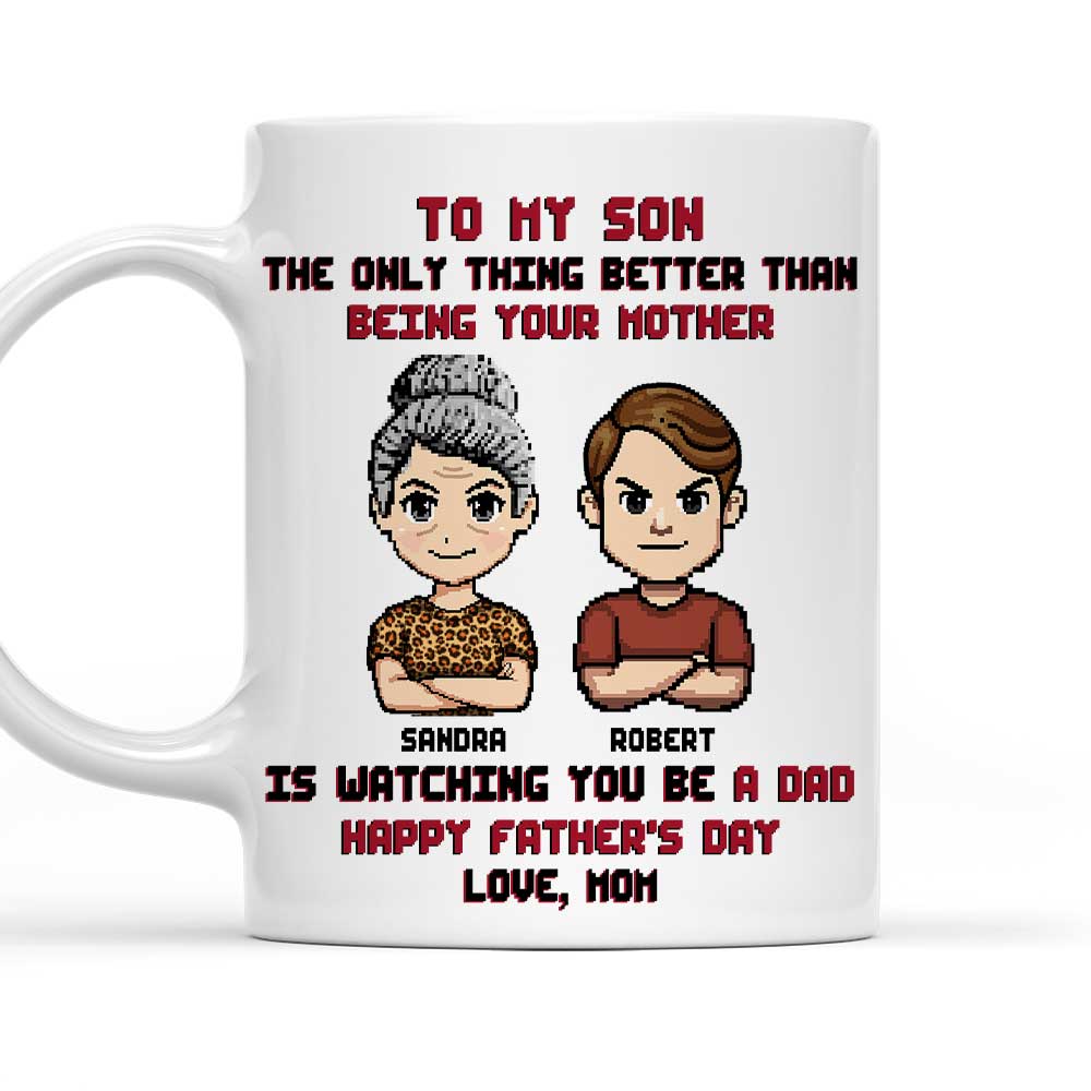 To My Son - Personalized Custom Coffee Mug