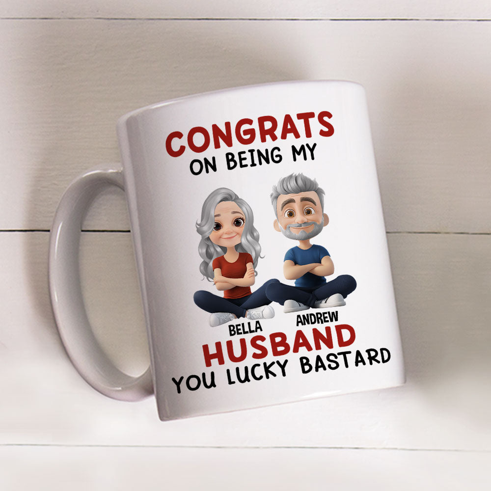 Being My Husband - Personalized Custom Coffee Mug