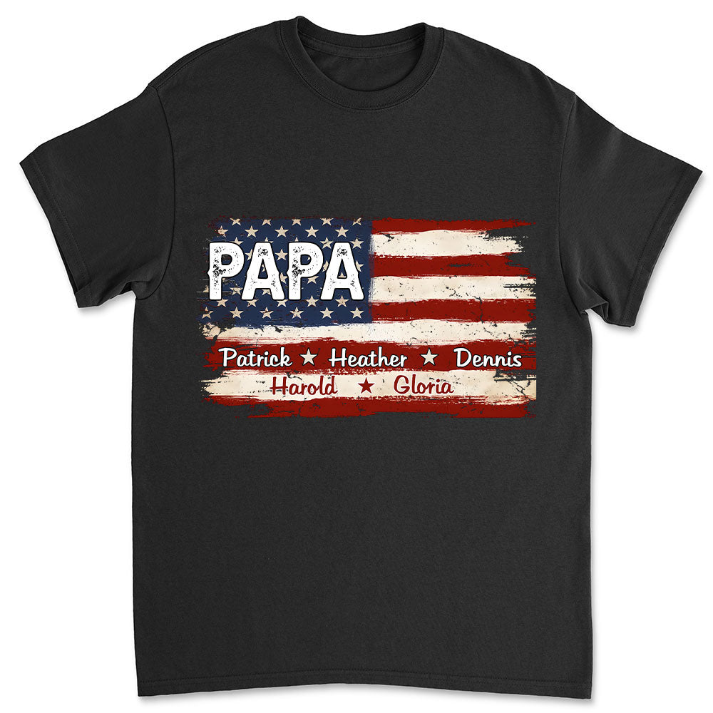 Proud To Be American Version 2 - Personalized Custom Shirt