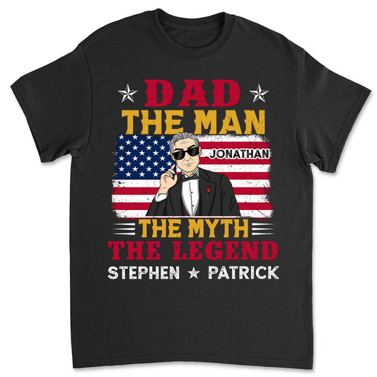 Dad You Are The Legend - Personalized Custom Shirt