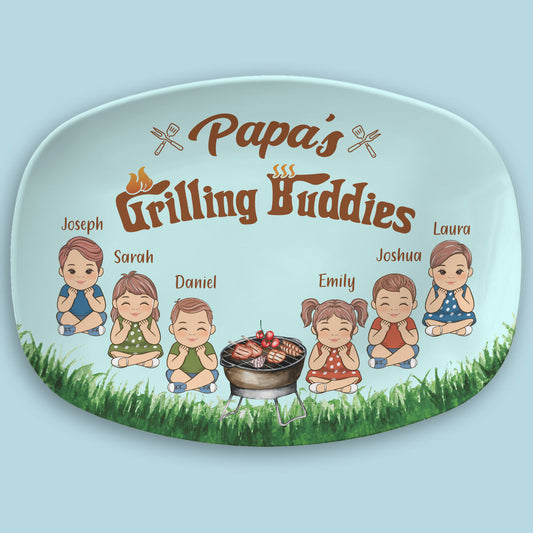Daddy Grill Master  - Personalized Custom Platter