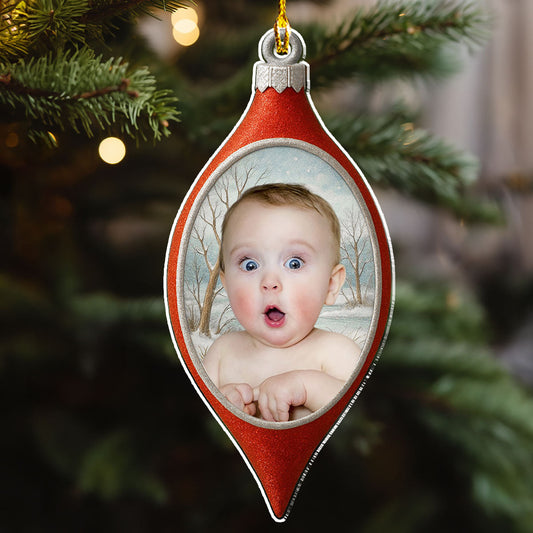 Glowing LED - Personalized Custom Acrylic Ornament