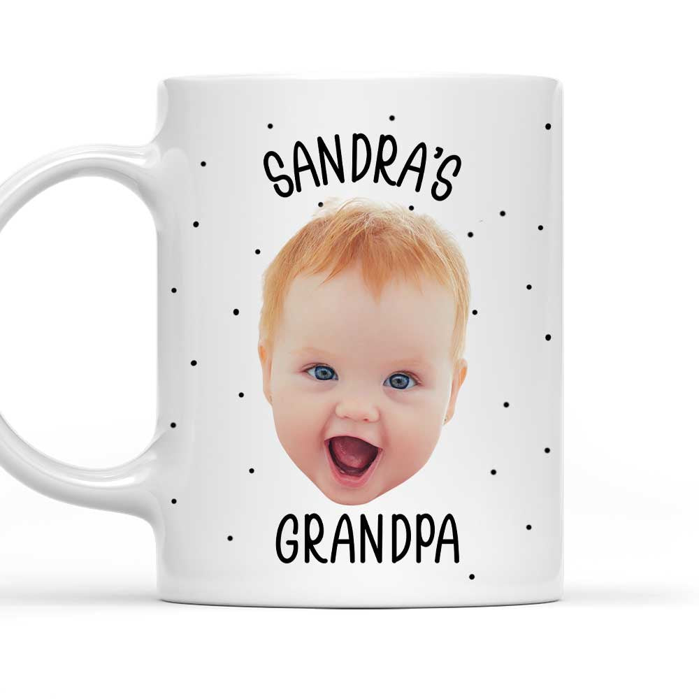 Custom Baby Face Photo - Personalized Custom Coffee Mug
