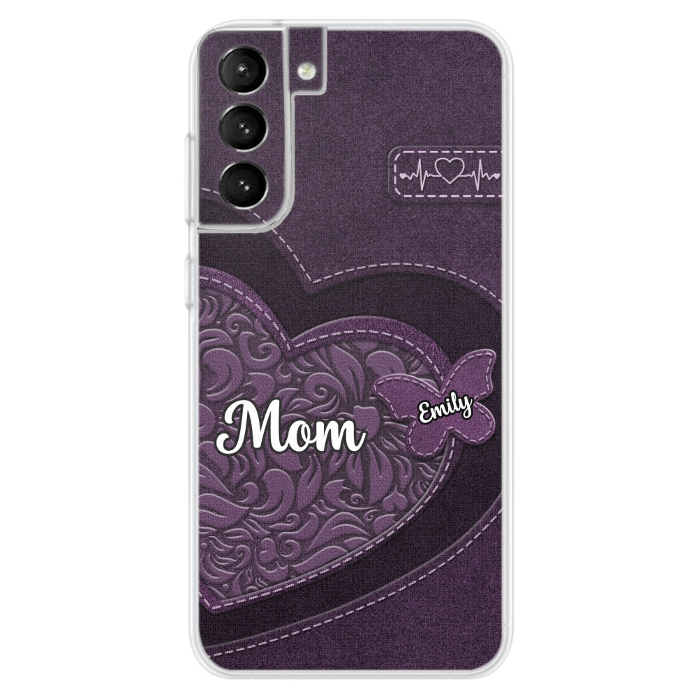Butterfly Heart - Personalized Custom Phone Case