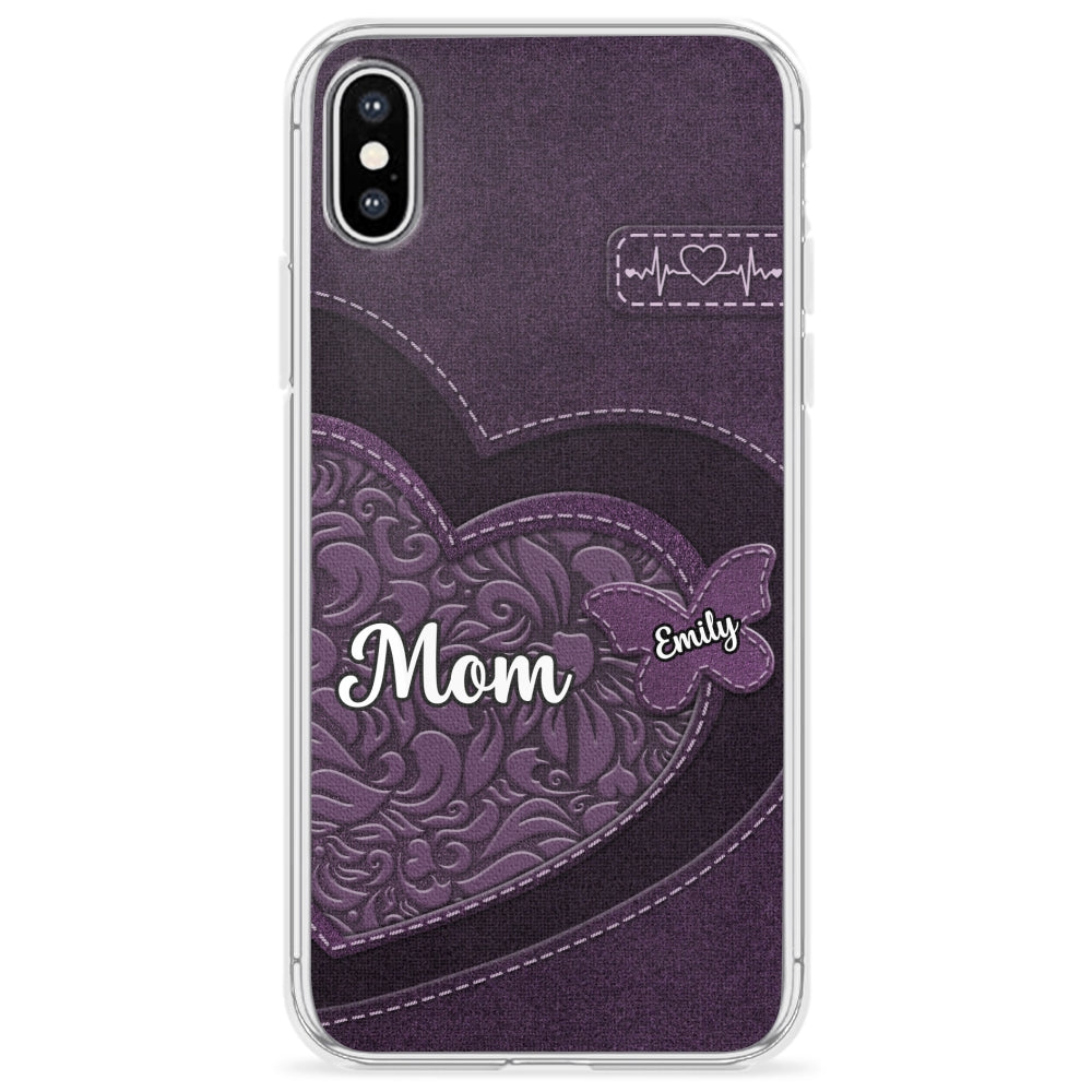 Butterfly Heart - Personalized Custom Phone Case