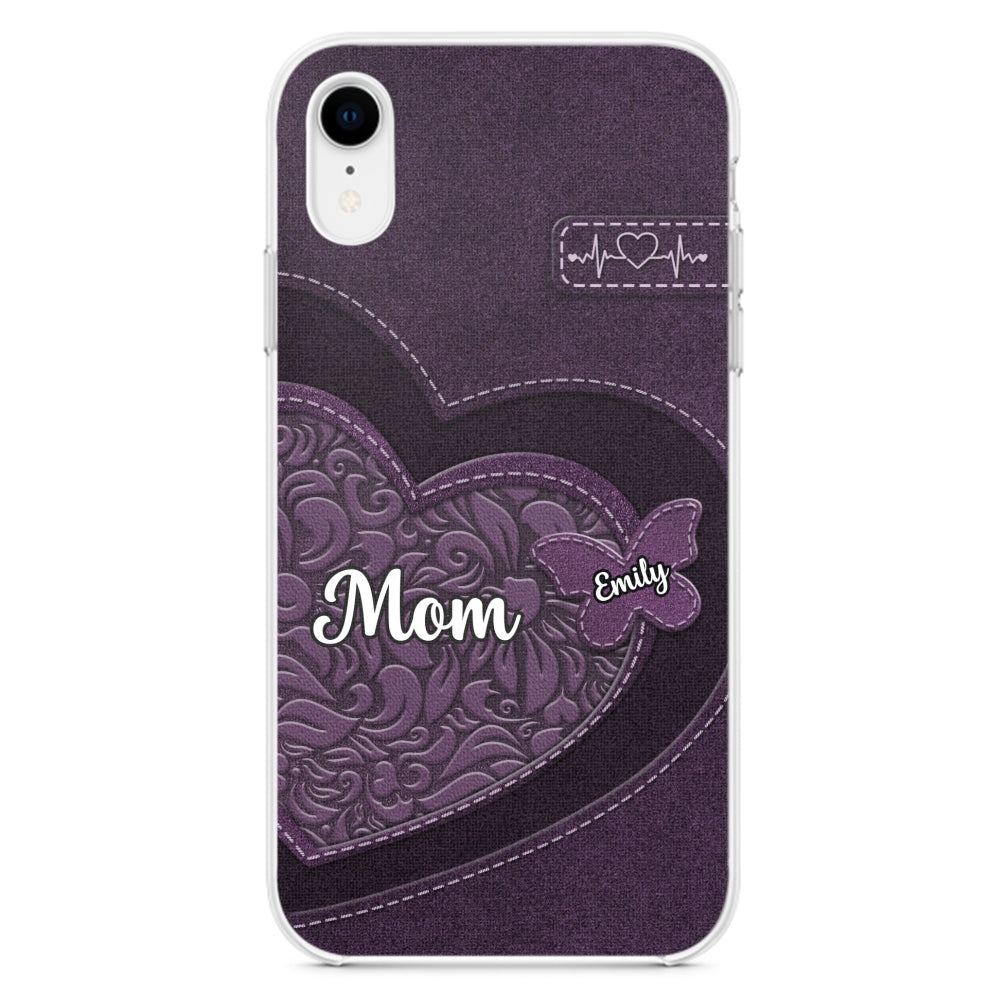 Butterfly Heart - Personalized Custom Phone Case