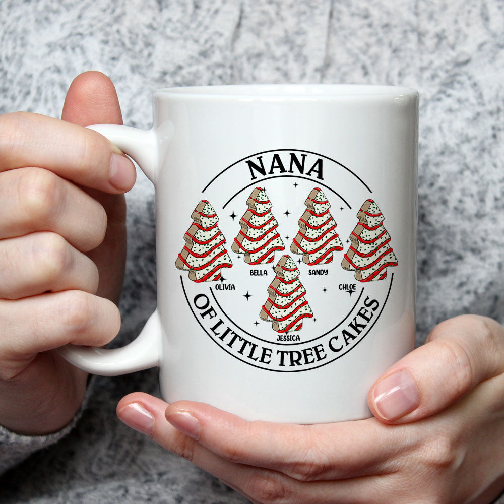 Grandma Christmas Cake - Personalized Custom Mug