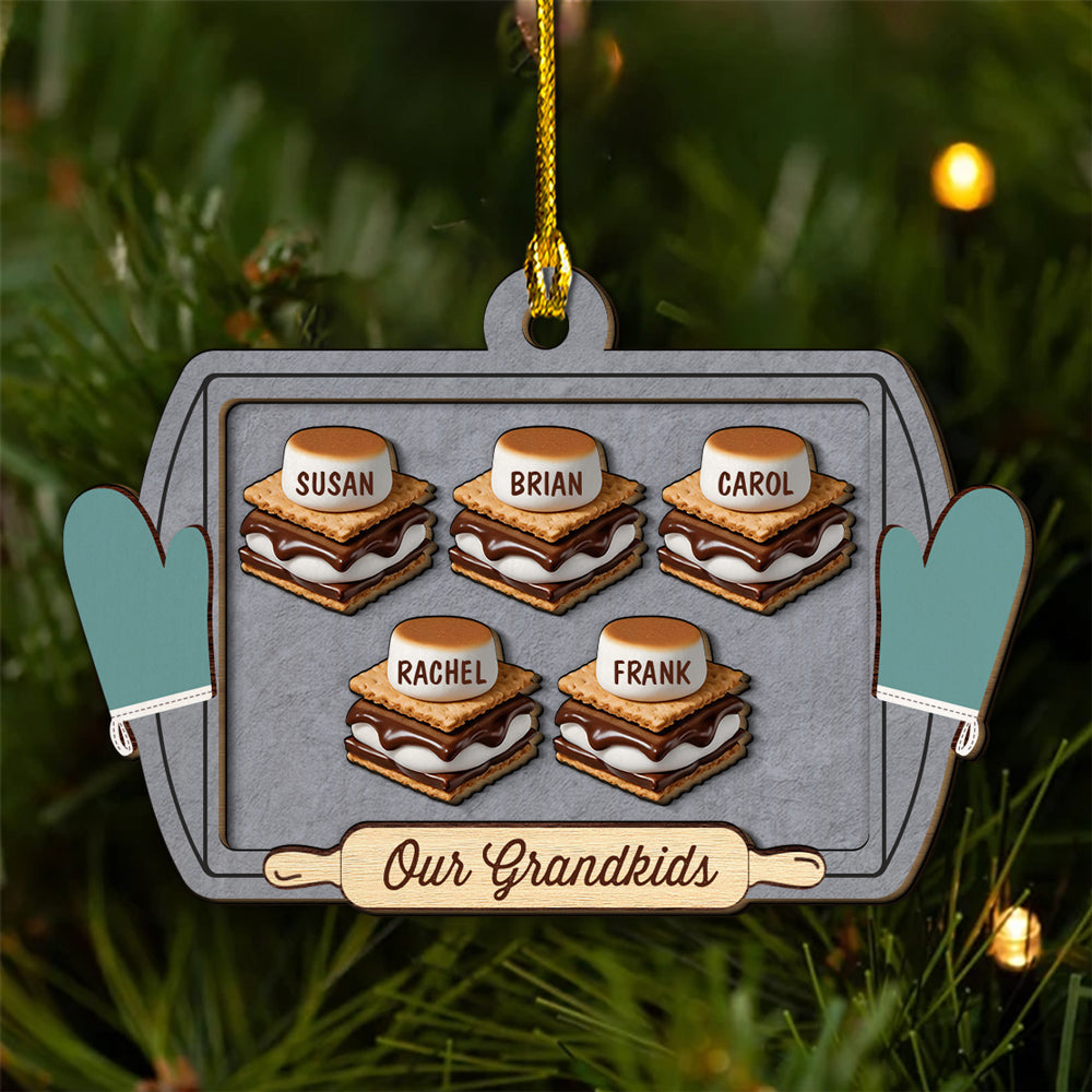 Perfect Recipe For Christmas - Personalized Custom Freeshape 2-Layered Wood Ornament