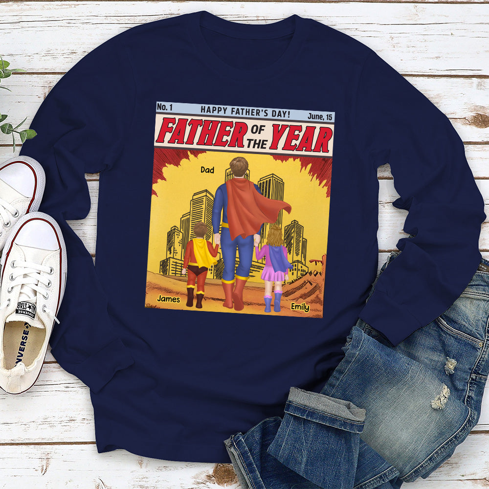  Best Dad In The Universe- Personalized Custom Shirt