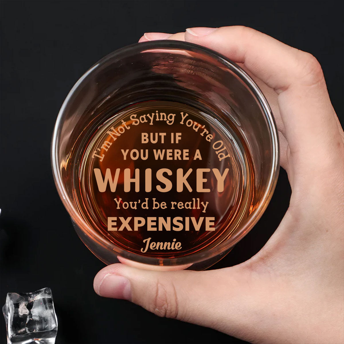 Expensive whiskey - Personalized Custom Engraved Whiskey Glass