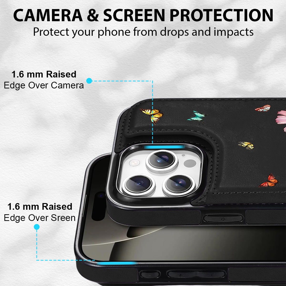 Beautiful Bestie - Personalized Custom Leather Phone Case