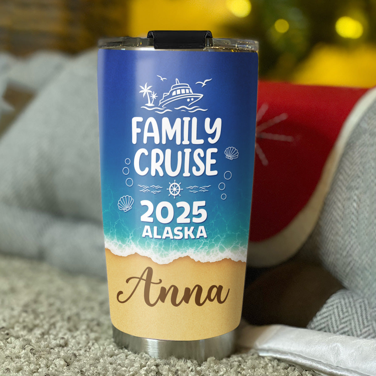 Family Cruise - Personalized Custom Tumbler