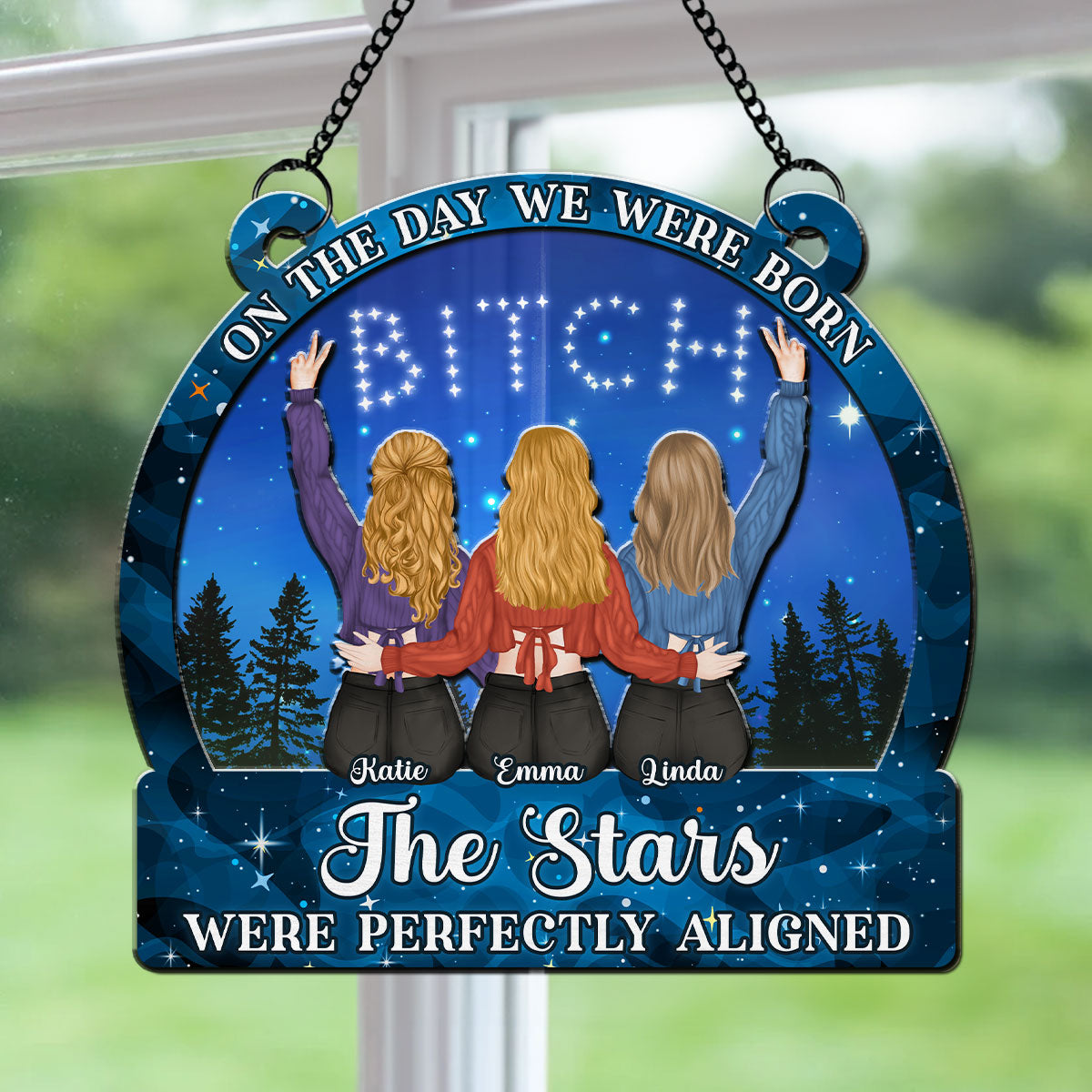 The Day - Personalized Custom Suncatcher
