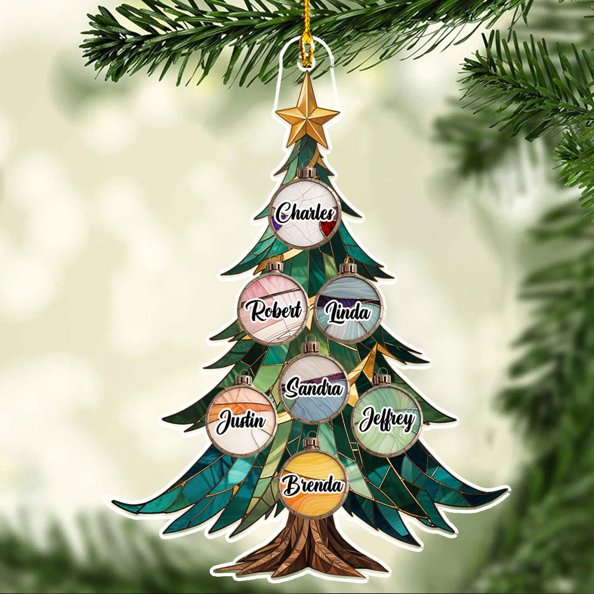 The Best Part Of Christmas - Personalized Custom Acrylic Ornament