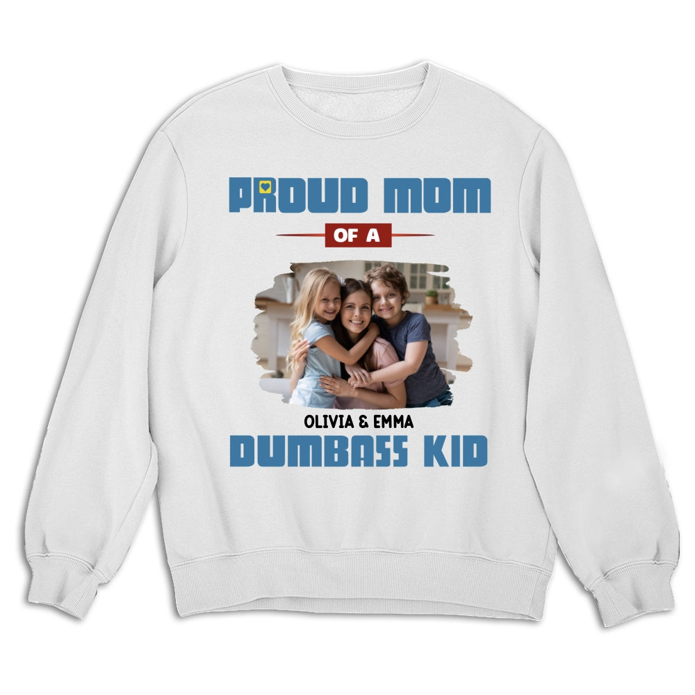 Proud Mom Photo - Personalized Custom Shirt