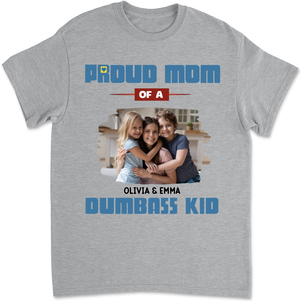 Proud Mom Photo - Personalized Custom Shirt