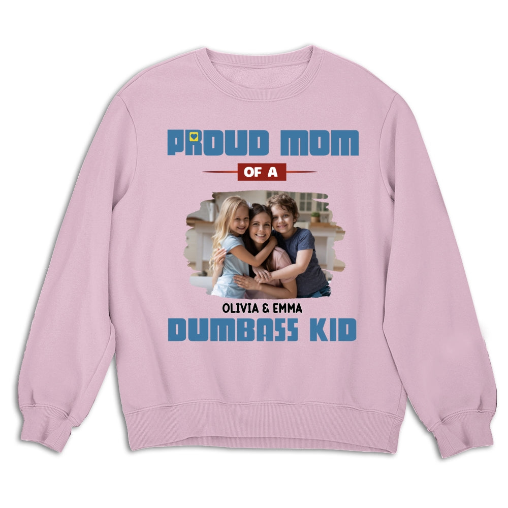 Proud Mom Photo - Personalized Custom Shirt