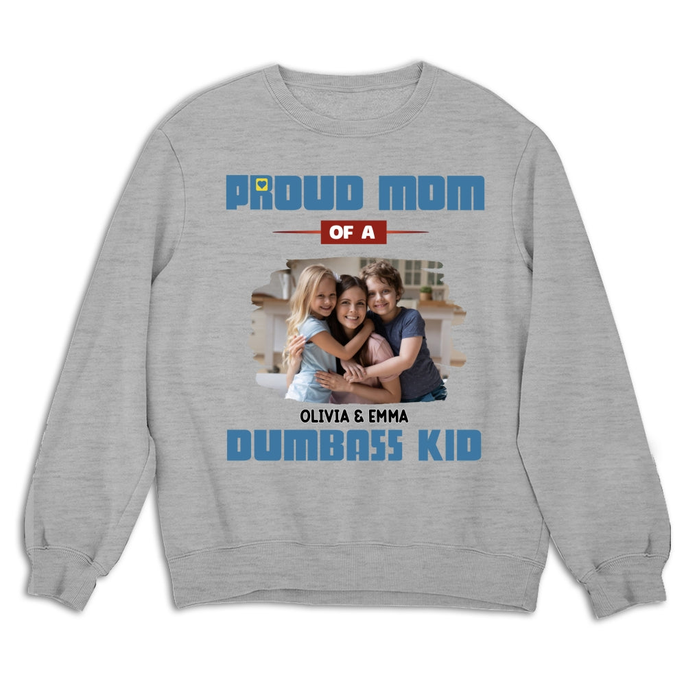 Proud Mom Photo - Personalized Custom Shirt