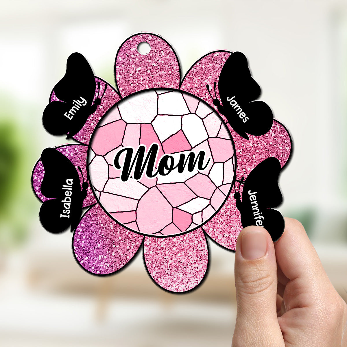 Butterfly Grandma - Personalized Custom Suncatcher