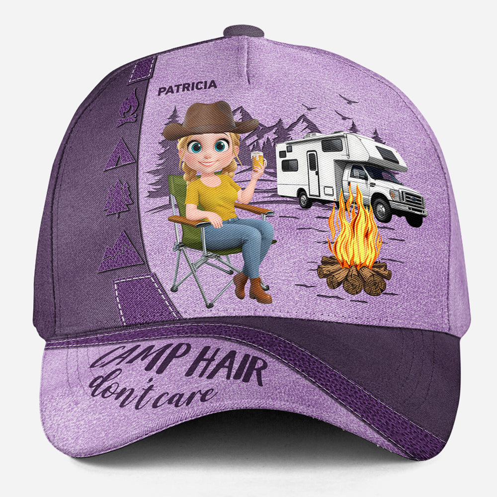Camping Lover - Personalized Classic Cap