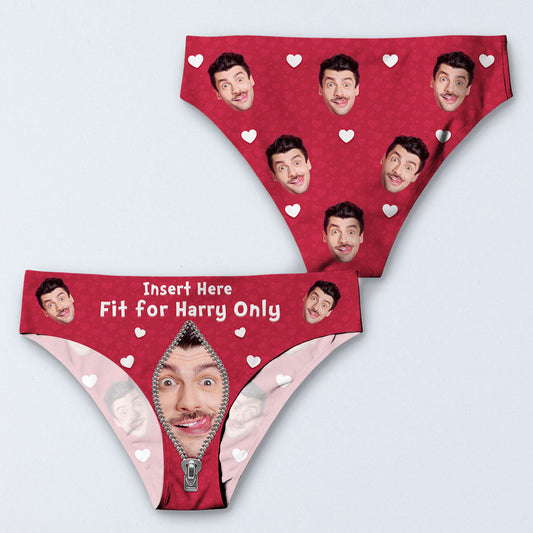 Custom Fit For Only My Husband - Personalized Women Briefs