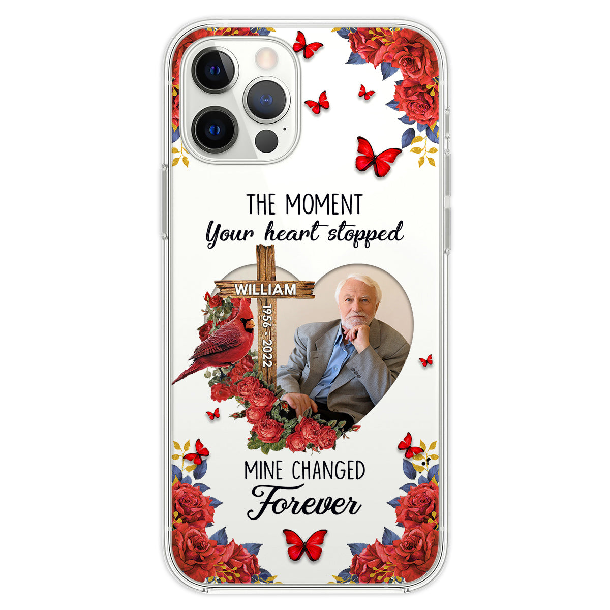 The Moment Your Heart Stopped - Personalized Custom Phone Case