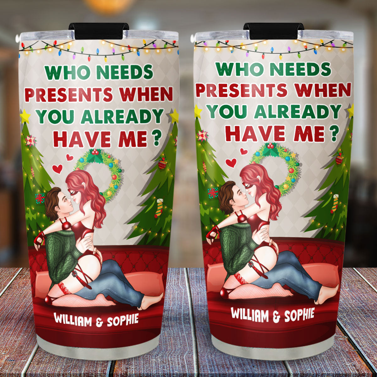 Your Present - Personalized Custom Tumbler