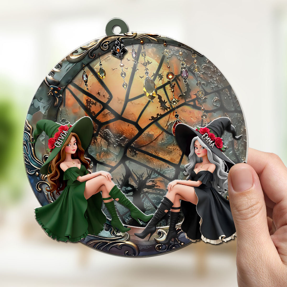Best Witches - Personalized Custom Suncatcher