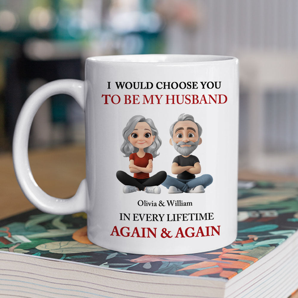 I Choose You - Personalized Custom Coffee Mug