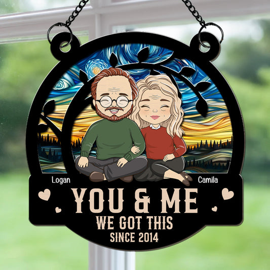 Always Love - Personalized Custom Suncatcher