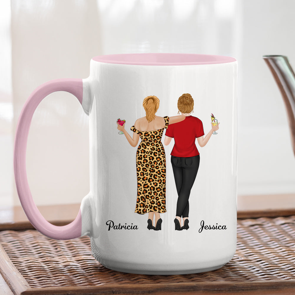 Would Not Even Sue - Personalized Custom Accent Mug