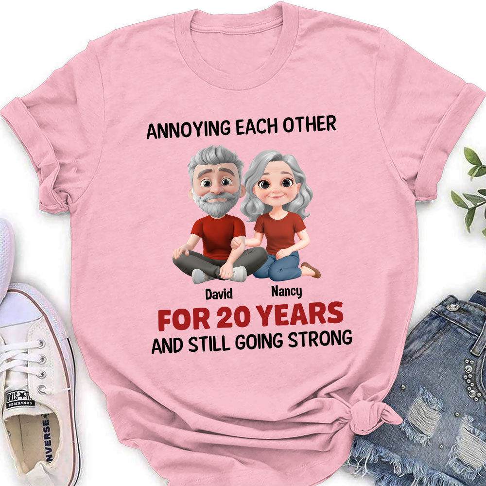 Annoying Each Other Couple - Personalized Custom Shirt