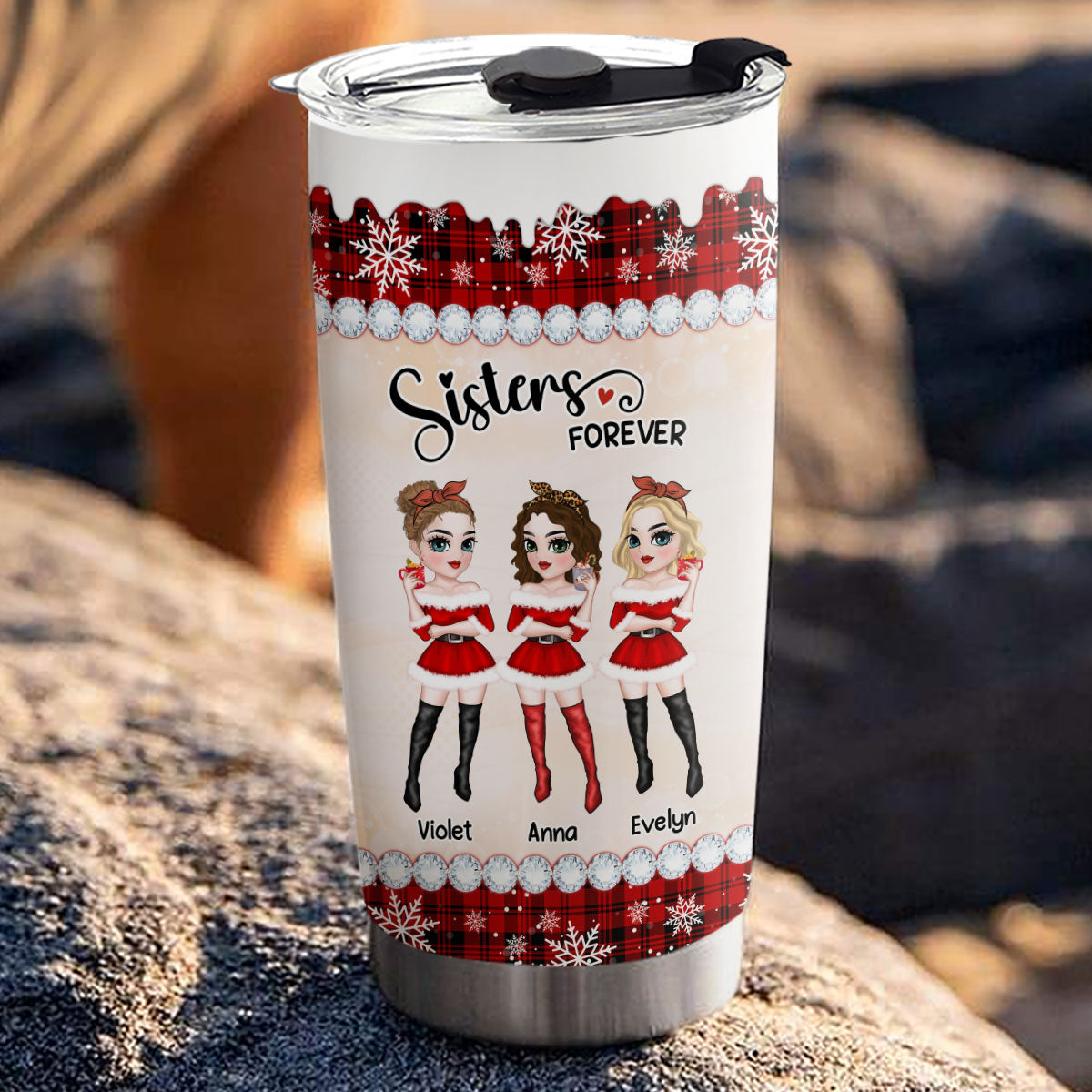 Besties Forever - Personalized Custom Tumbler