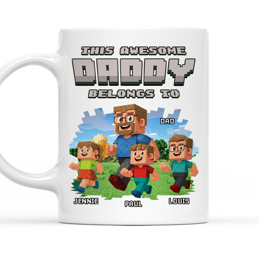 Crafted With Love - Personalized Custom Coffee Mug