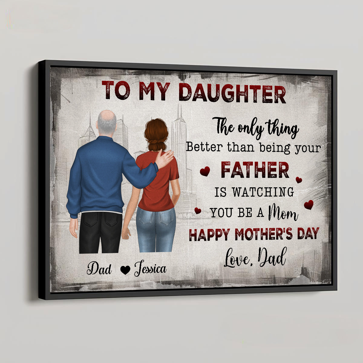 You Make Us Proud Every Day - Personalized Custom Poster