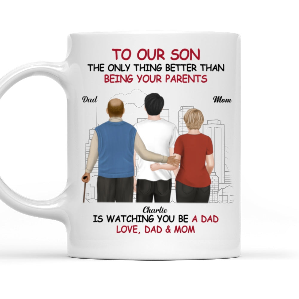 Proud Of You - Personalized Custom Coffee Mug