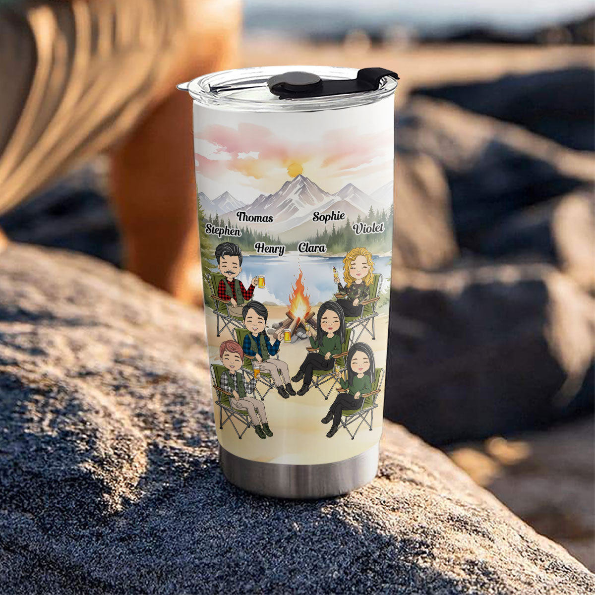 We Are Trouble When We Are Together - Personalized Custom Tumbler