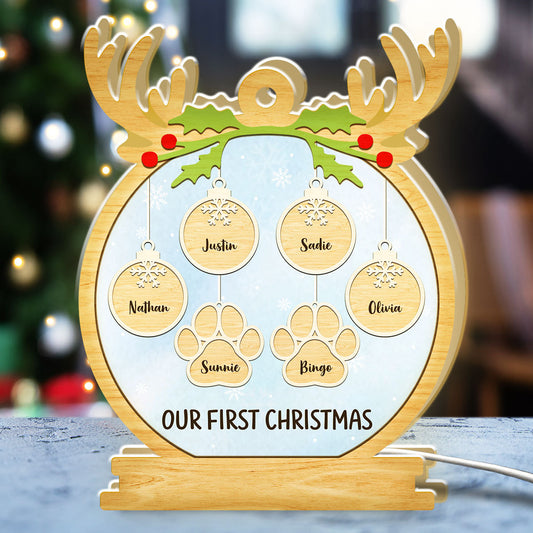 Paw Charm - Personalized Custom Light Box