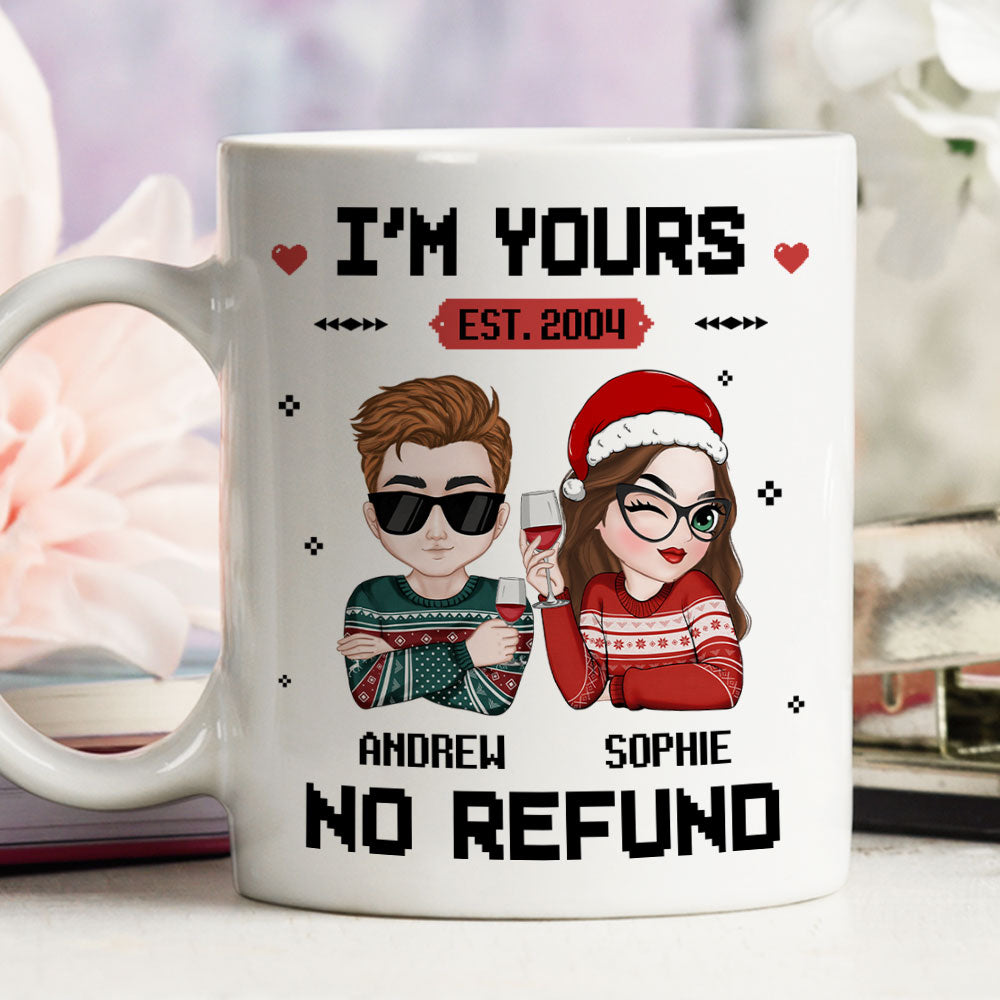 I Am Yours - Personalized Custom Coffee Mug