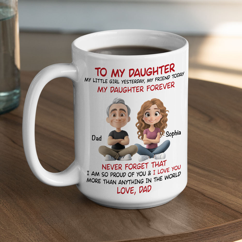 My Little Boy Yesterday - Personalized Custom Coffee Mug
